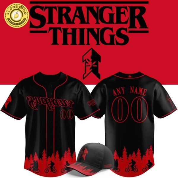 Indianapolis Indians x 2025 Stanger Things Night Baseball Jersey