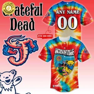 Jacksonville Jumbo Shrimp 2025 Grateful Dead Night Jerseys