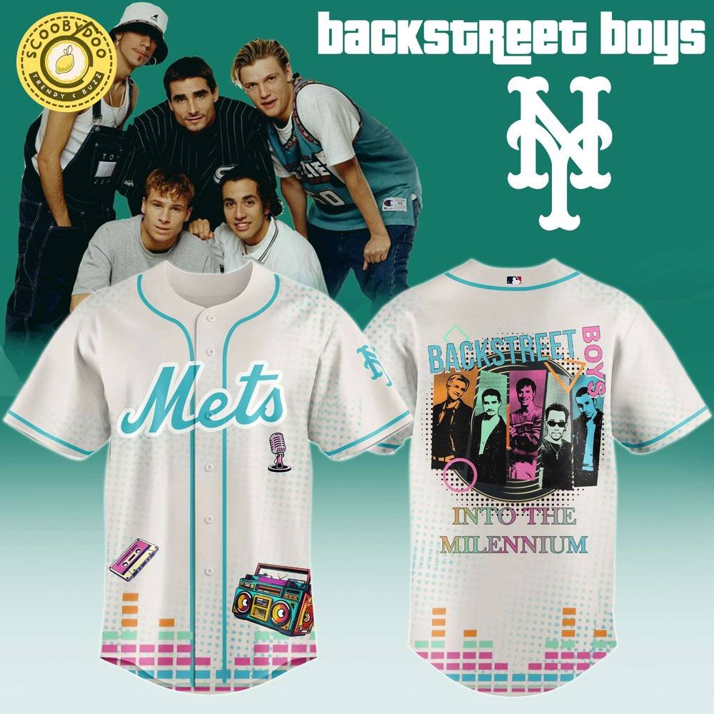 NY Mets “Into the Millennium” Retro Remix Baseball Jersey NY Mets “Into the Millennium” Retro Remix Baseball Jersey