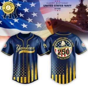 New York Yankees X U.S. Navy Birthday 250th-3D Baseball Jersey