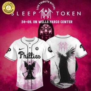 Philadelphia Phillies x Sleep Token: Even in Arcadia Tour Merch
