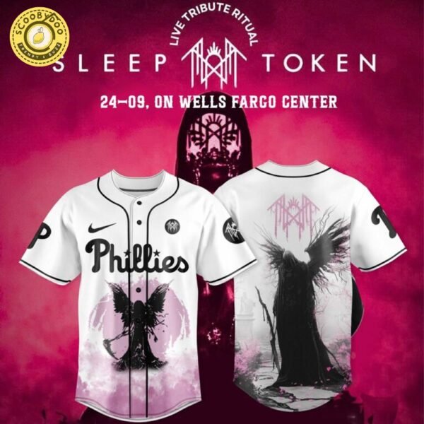 Philadelphia Phillies x Sleep Token: Even in Arcadia Tour Merch