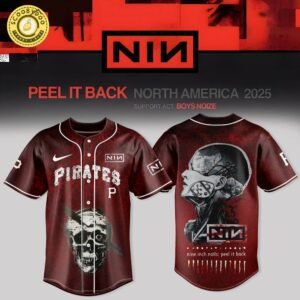 Pittsburgh Pirates X Nine Inch Nails – Peel It Back Tour 2025 Limited Merch