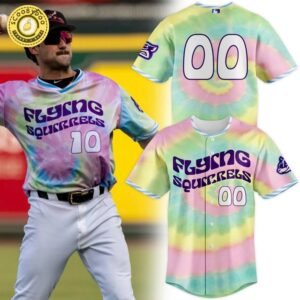 Richmond Flying Squirrels 2025 Grateful Dead Night Jerseys