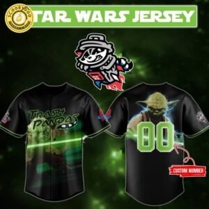 Rocket City Trash Pandas x 2025 Yoda Star Wars Night Jerseys