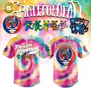 Rocket City Trash Pandas x Grateful Dead Baseball Jersey