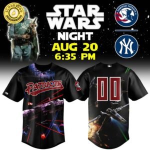 Somerset Patriots 2025 Star Wars Night Jerseys