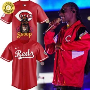 Special Edition Snoop Dogg Reds Baseball Jersey