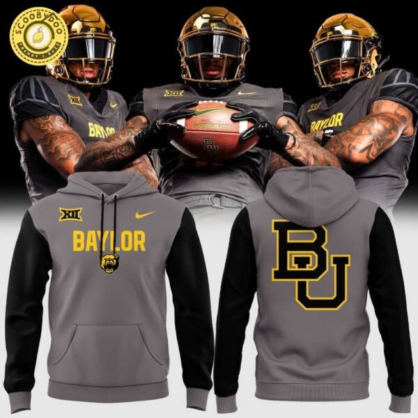 Special New Gold Chrome Baylor Uniform Hoodie