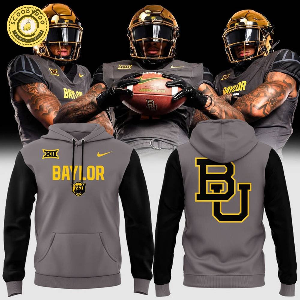 Special New Gold Chrome Baylor Uniform Hoodie Special New Gold Chrome Baylor Uniform Hoodie