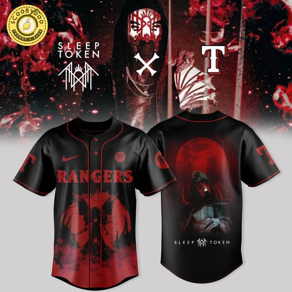 Texas Rangers X Sleep Token: Even in Arcadia Tour Merch Texas Rangers X Sleep Token: Even in Arcadia Tour Merch