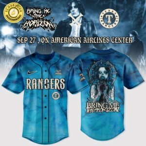 Texas Rangers x Bring Me The Horizon NA Tour 2025 Merch