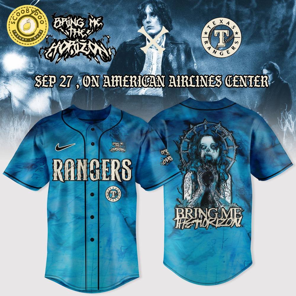 Texas Rangers x Bring Me The Horizon NA Tour 2025 Merch Texas Rangers x Bring Me The Horizon NA Tour 2025 Merch