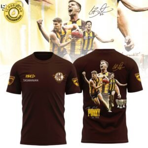 Thank You Luke Breust Hawthorn Hawks Limited Edition Shirt