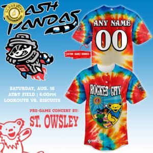 Trash Panda 2025 Grateful Dead Night Jerseys