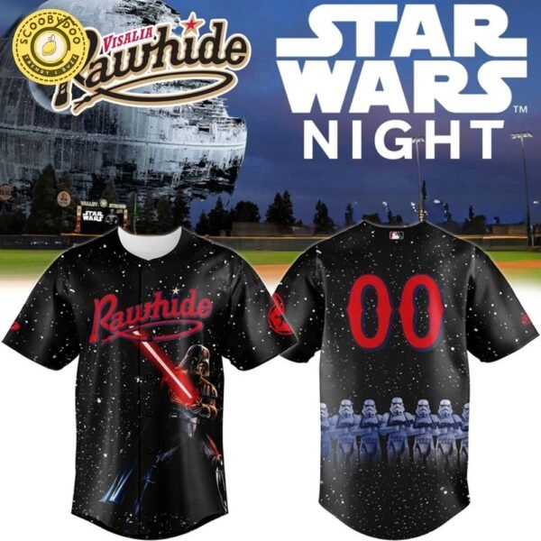 Visalia Rawhide x 2025 Star Wars Night Jerseys