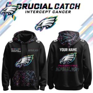 Philadelphia Eagles x Crucial Catch 2025 Limited Edition Hoodie Custom-3D Unisex Hoodie