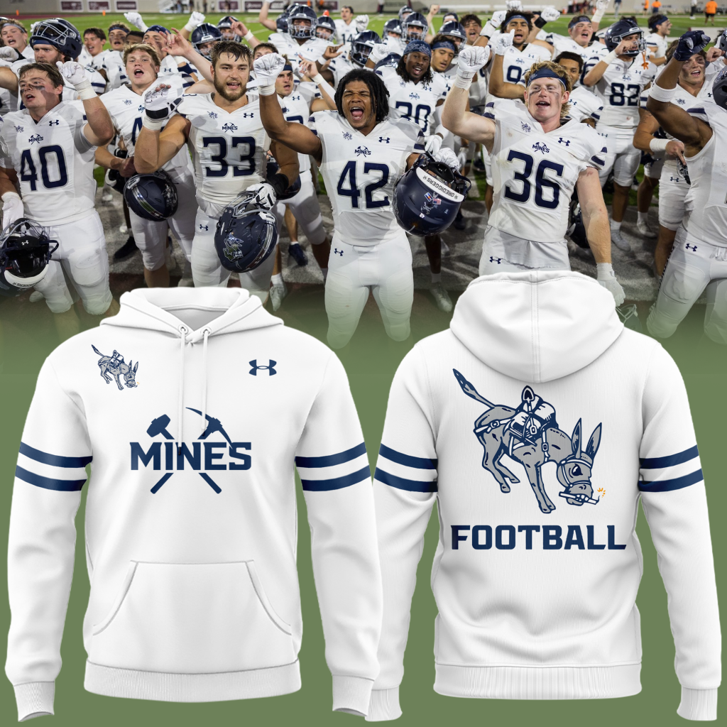 Mines Football special edition 2025 hoodie Mines Football special edition 2025 hoodie