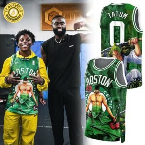 Boston Celtics x Roronoa Zoro One Piece Jersey