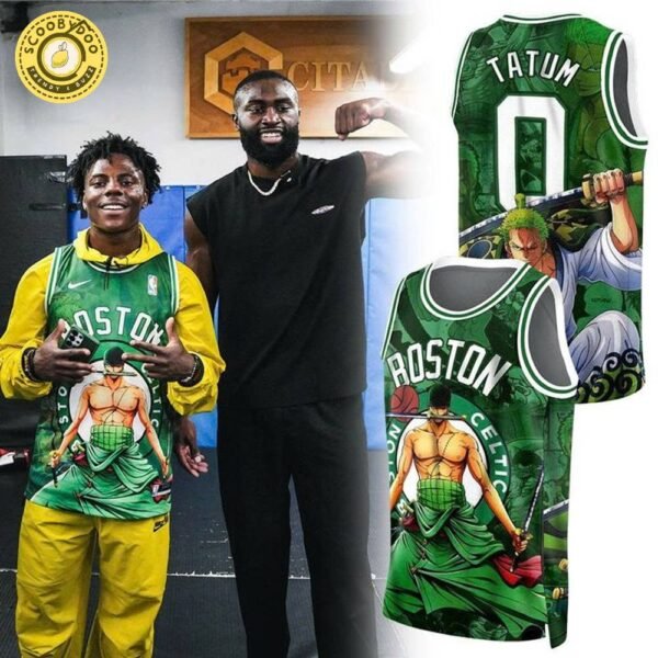 Boston Celtics x Roronoa Zoro One Piece Jersey