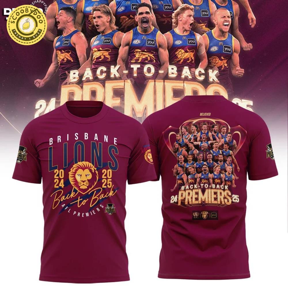 Brisbane Lions 2025 Premiers Limited Edition Shirt Brisbane Lions 2025 Premiers Limited Edition Shirt