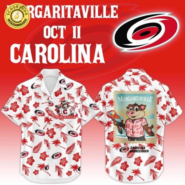 Carolina Hurricanes x 2025 Margaritaville Night Hawaiian Shirt