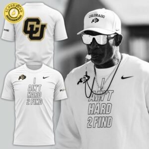 Coach Prime “I AIN’T HARD TO FIND” T-Shirt – Limited Edition