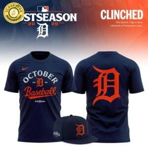 Detroit Tigers 2025 MLB Postseason Limited T-shirt