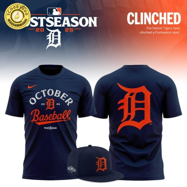 Detroit Tigers 2025 MLB Postseason Limited T-shirt