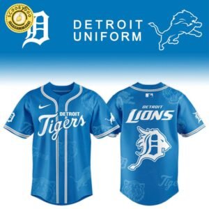 Detroit Tigers x Detroit Lion Limited Edition Jersey 2025