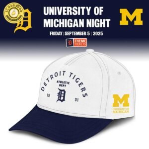 Detroit Tigers x Michigan Wolverines Night Game Limited Edition Jersey 2025