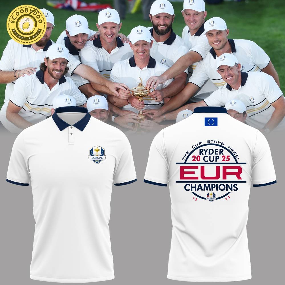 Limited Edition Eur Champions Ryder Cup 2025 White Polo