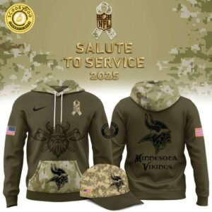 Minnesota Vikings 2025 salute to service