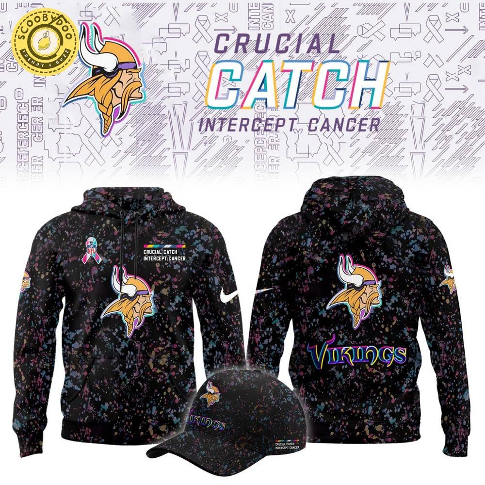 Minnesota Vikings Crucial Catch Limited Hoodie Minnesota Vikings Crucial Catch Limited Hoodie