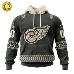 NHL Detroit Red Wings Personalized 2025/26 Military Appreciation Design