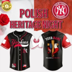New York Yankees x Polish American Heritage Night 2025 Special-3D Baseball Jersey