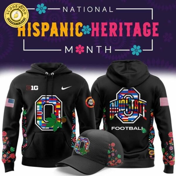 Ohio State Buckeyes Hispanic Heritage Month Hoodie 2025