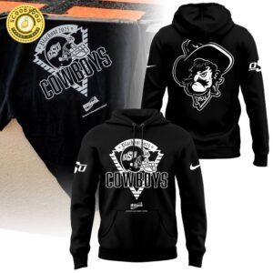 Oklahoma State Cowboys – Blackout 2025 Hoodie
