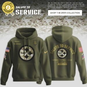 Pittsburgh Steelers 2025 NFL Salute to Service Limited Hoodie