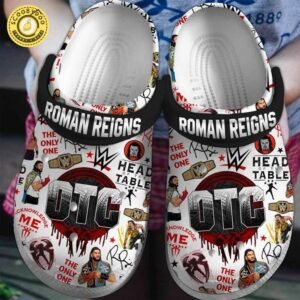 Roman Reigns Crocs Crocband Clogs Shoes Comfortable For Men Women and Kids