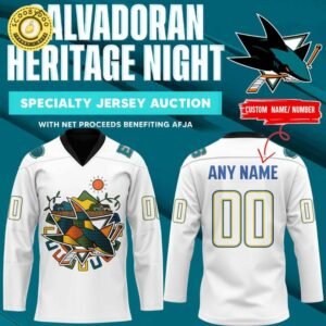 Salvadoran Heritage Night Jersey(White)