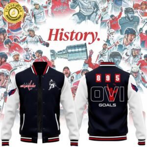 Special Edition Alexander Ovechkin Baseball Jacket(895) 2025