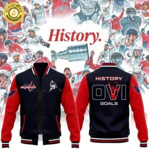 Special Edition Alexander Ovechkin Baseball Jacket(V1) 2025