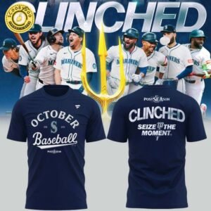 Special October Baseball Post Season 2025 Seattle Mariners T-Shirt
