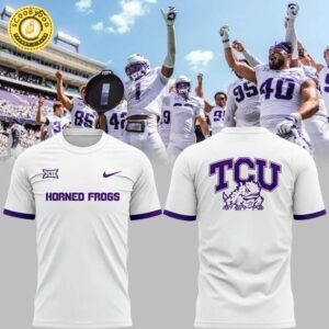 TCU Horned Frogs Football ‘White Out’ T-shirt – Limited Edition