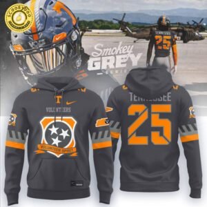 Tennessee Football Smokey Grey Series Uniform 2025 Hoodie