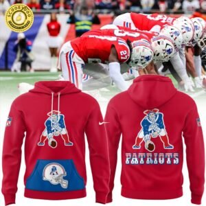 Thanksgiving Day Limited Edition Throwback Red Hoodie