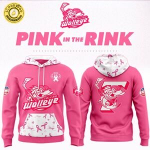 Toledo Walleye 2025 Pink in the Rink Hoodie