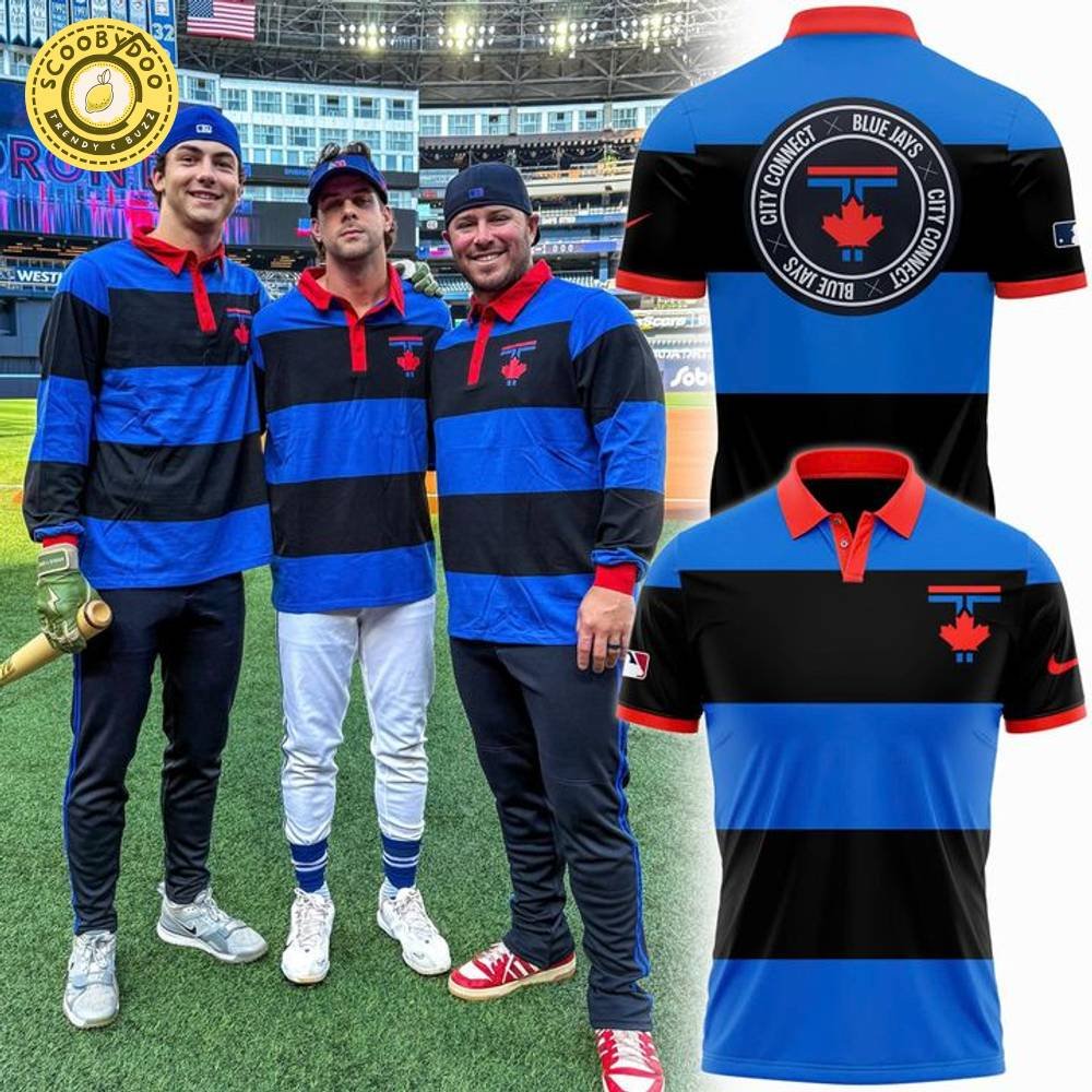 Toronto Blue Jays City Connect Rugby Polo Shirt 2025