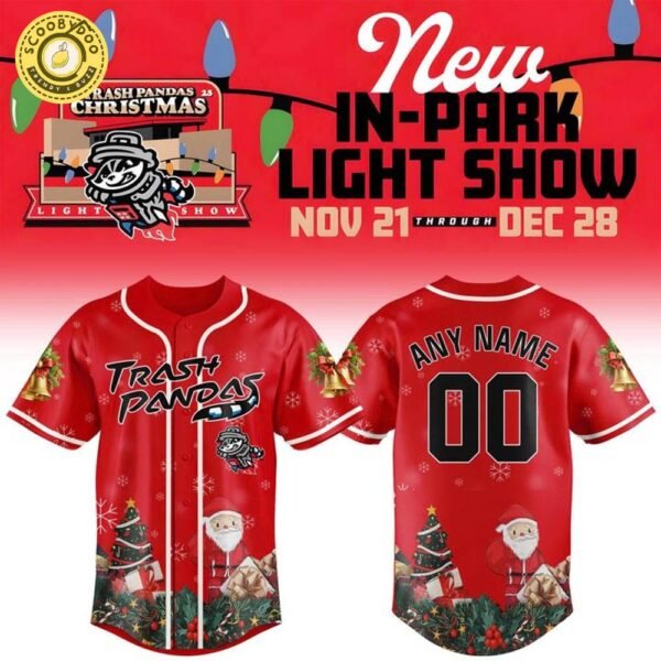 Trash Pandas 2025 Christmas Light Night Jerseys